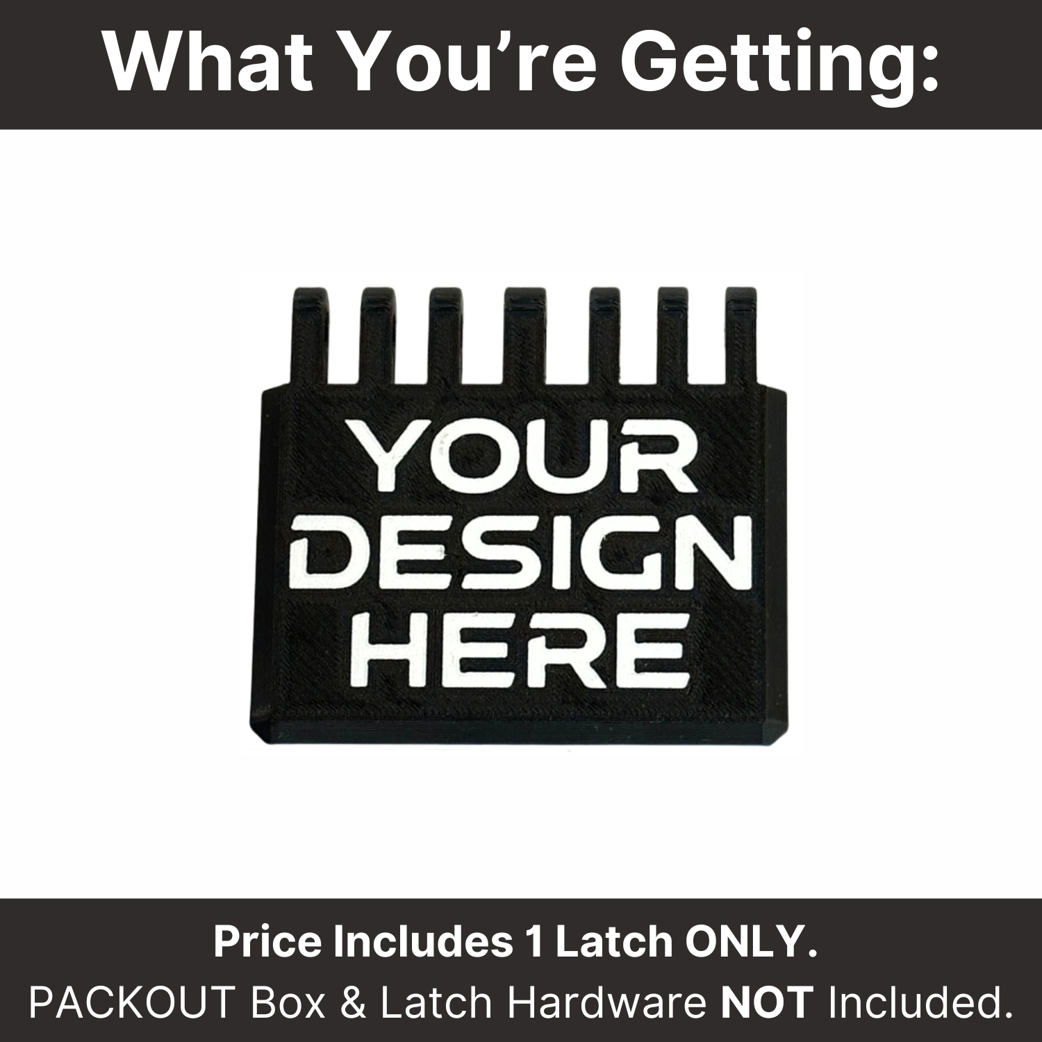 Custom XL Ammo Can Latch image 3