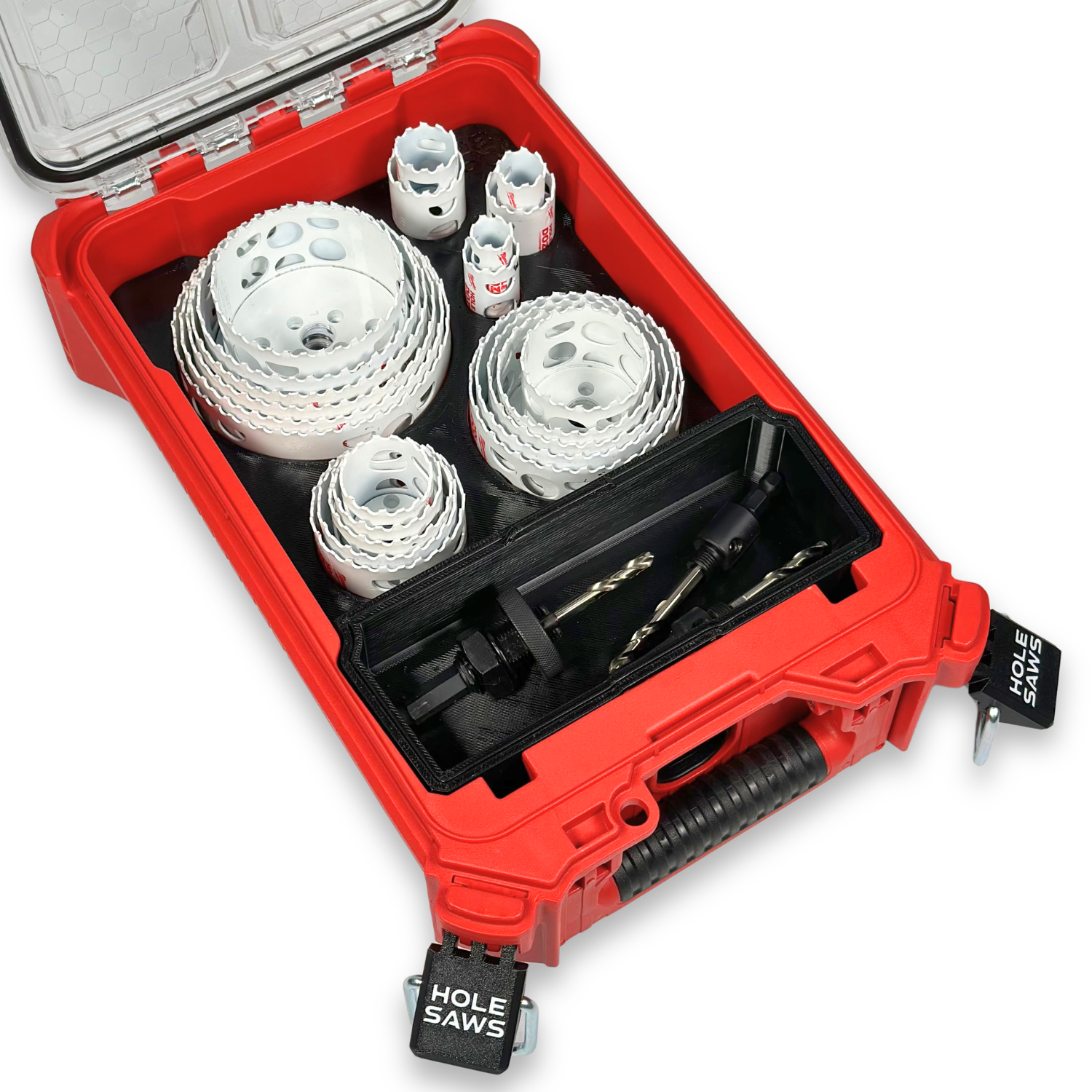 Hole Saw 28 pc Organization Kit | Small Parts Organizer