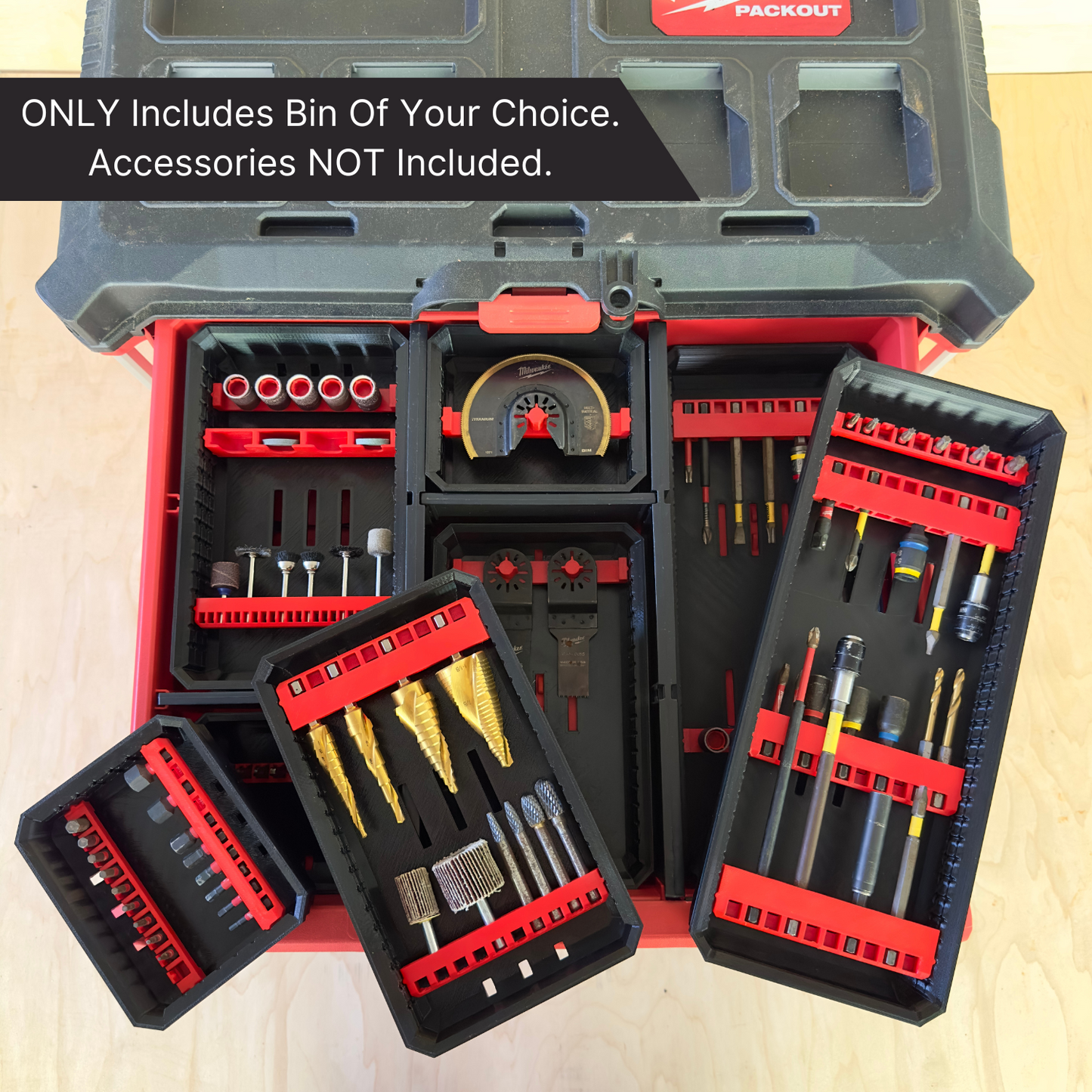Packout Drawer Bins