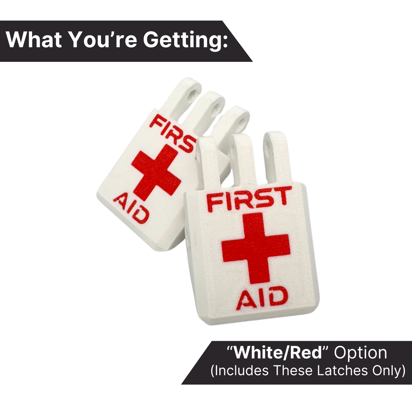 First Aid Small Latches - PAIR