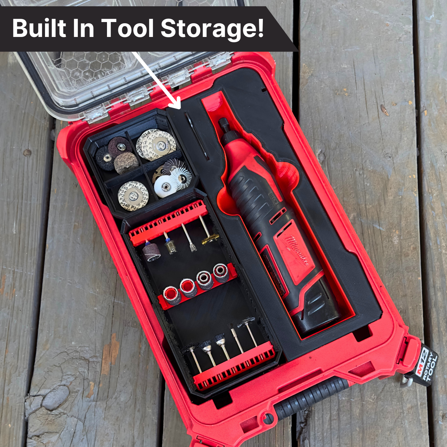 Ultimate M12 Rotary Tool Organization Kit - Box image 3