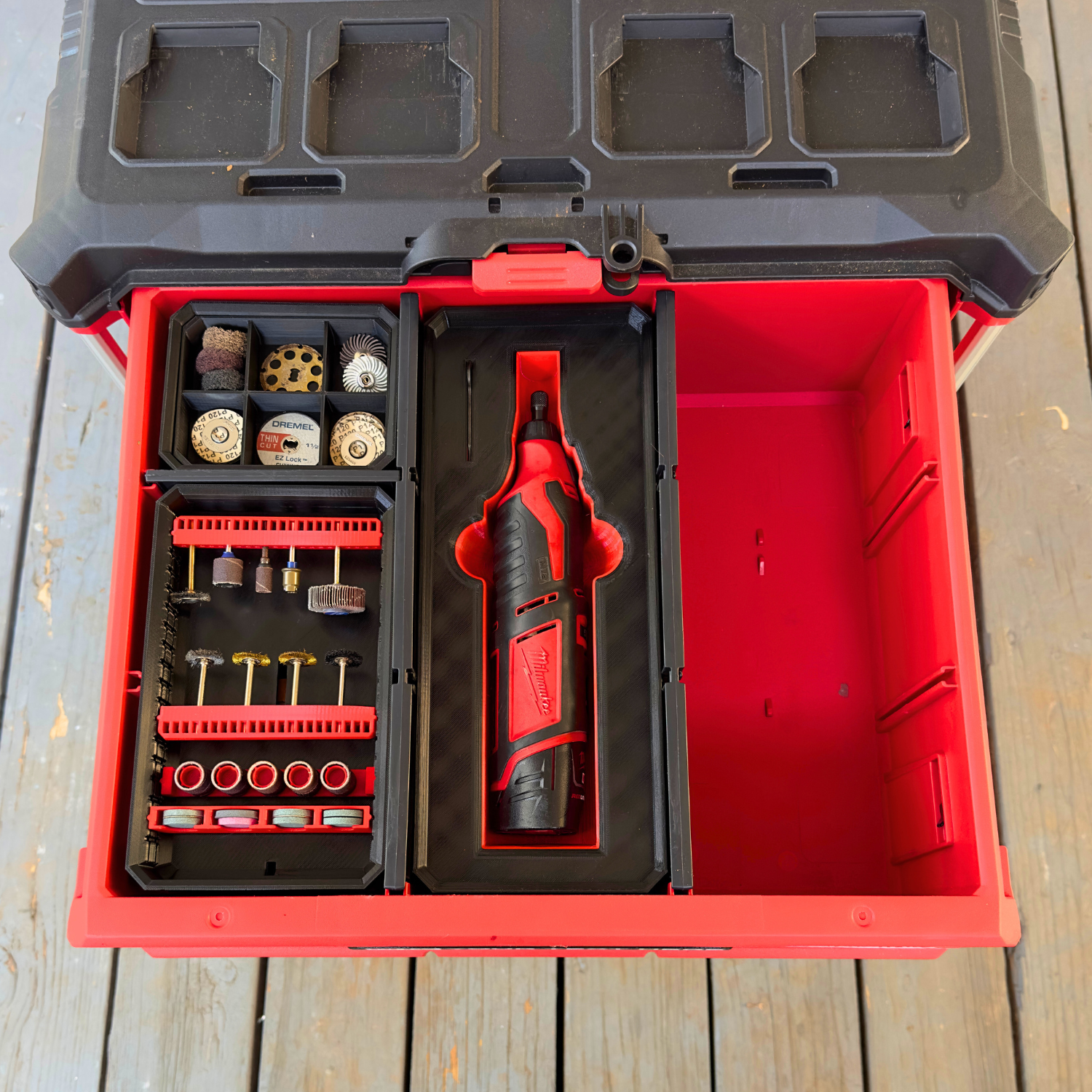 M12 Dremel Ultimate Organization Kit - Drawers image 0