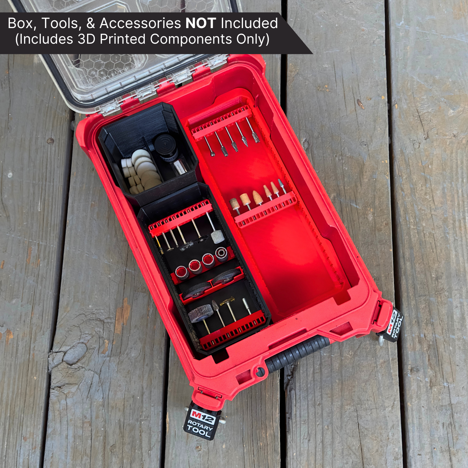 Ultimate M12 Rotary Tool Organization Kit - Box image 2