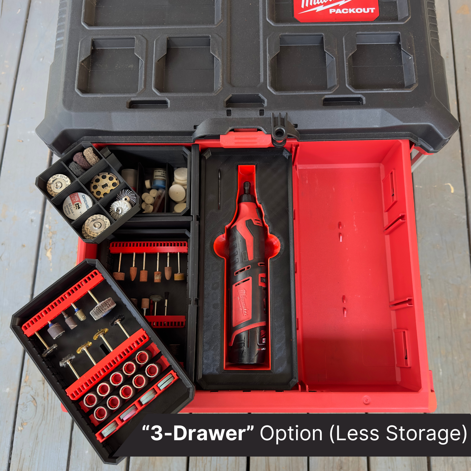 M12 Dremel Ultimate Organization Kit - Drawers image 4