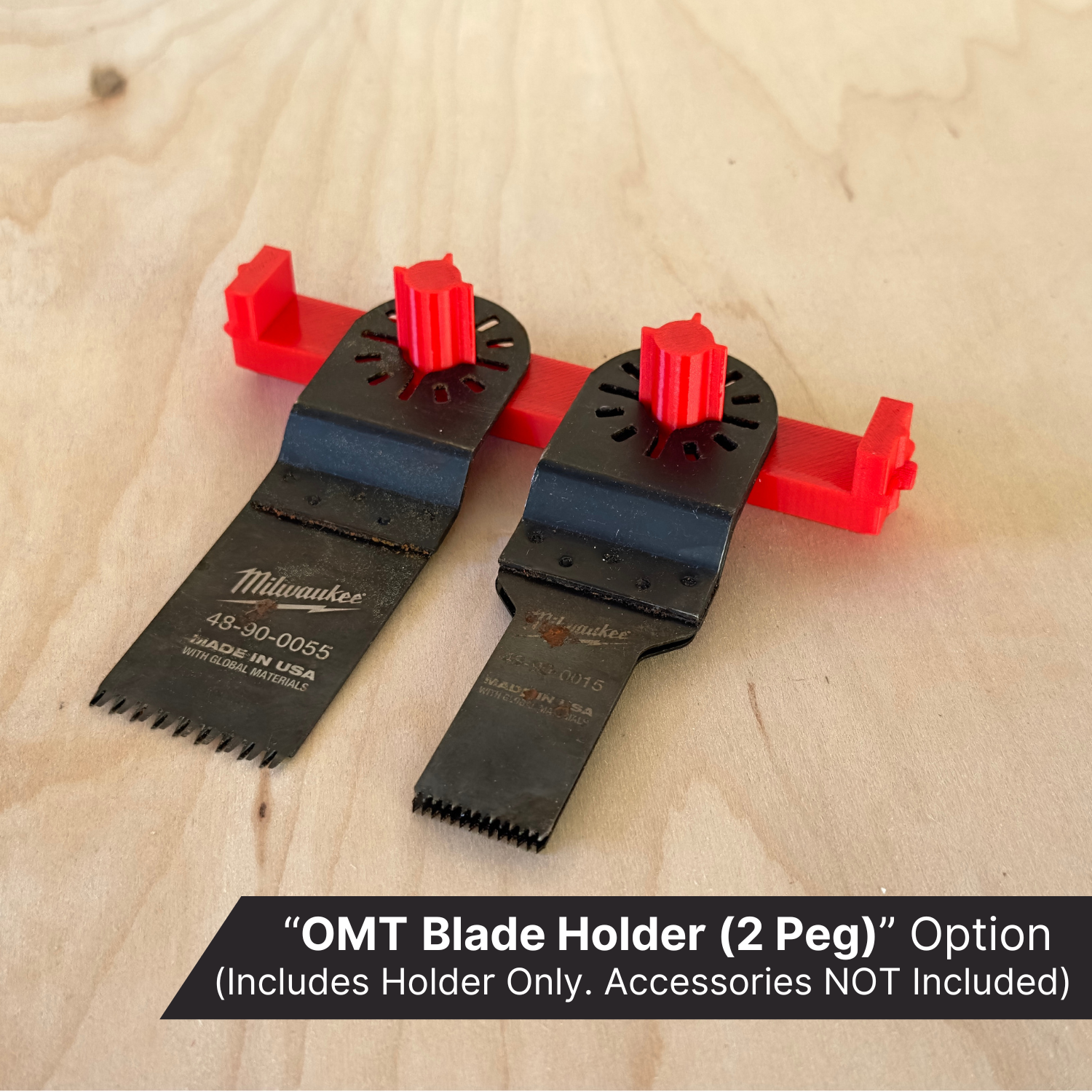 Drawer Bit Holders - OMT Blade Holder (2 Peg) image
