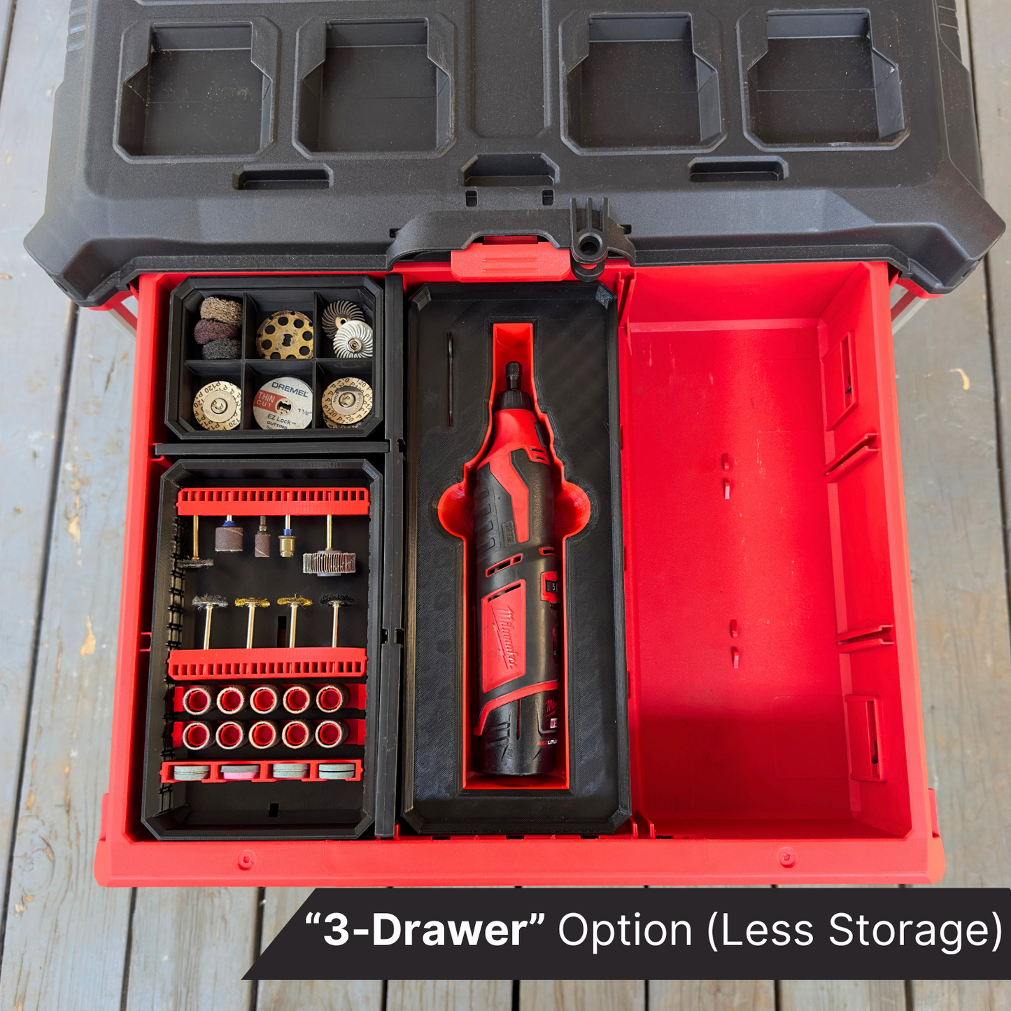 M12 Dremel Ultimate Organization Kit - Drawers image 3