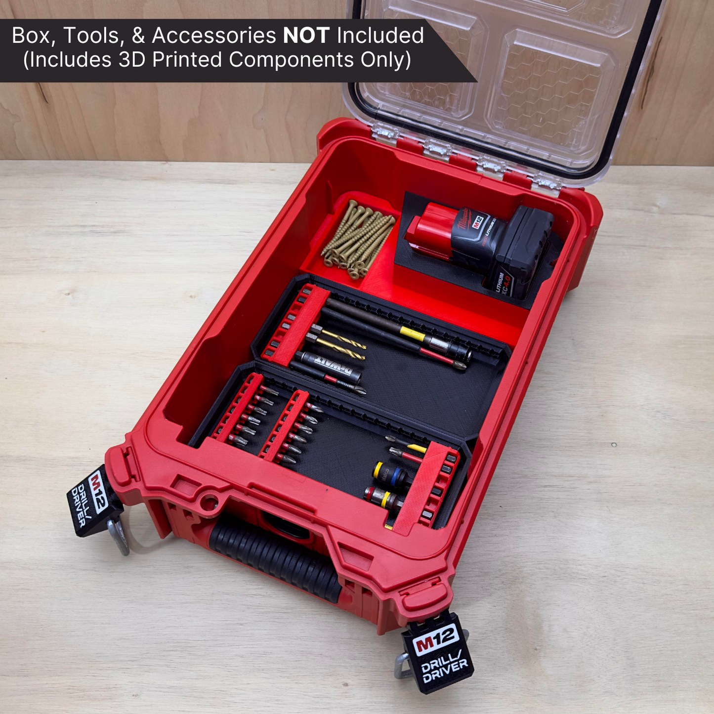 Ultimate M12 Drill/Driver Organization Kit - Box image 2