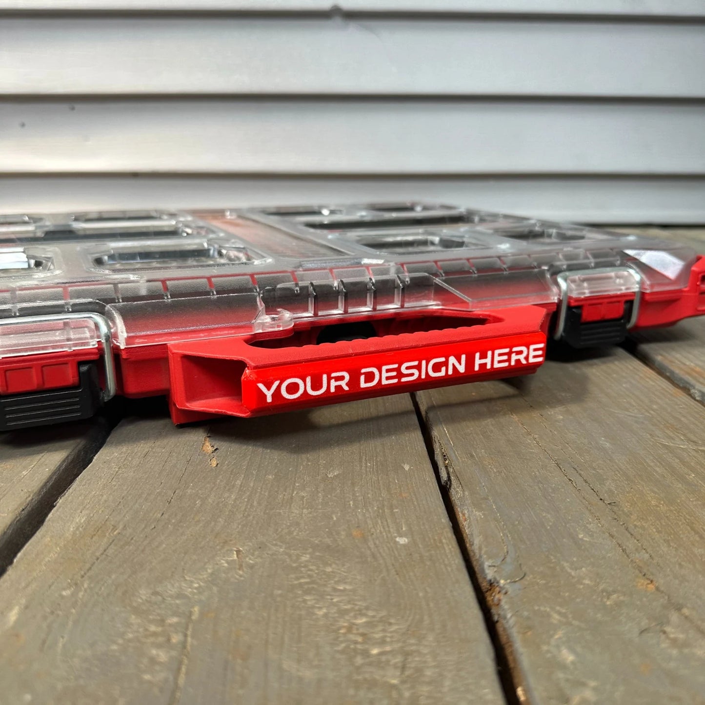 Custom Large Low-Profile Organizer Label