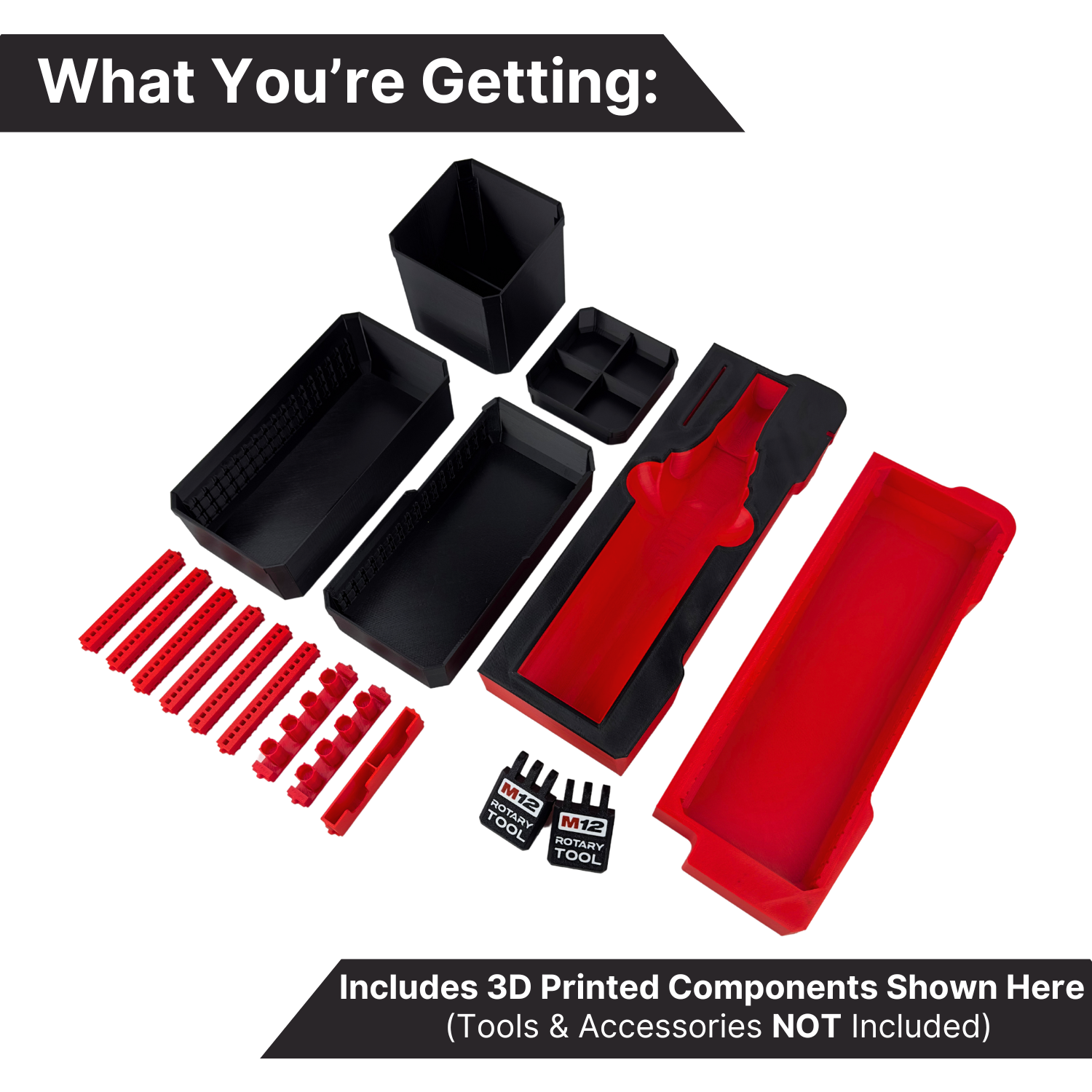 Ultimate M12 Rotary Tool Organization Kit - Box image 4