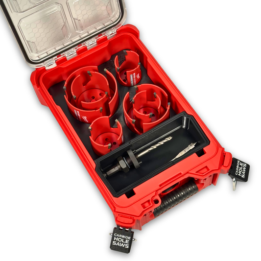 Carbide Hole Saw 10 pc Organization Kit - Packout Box