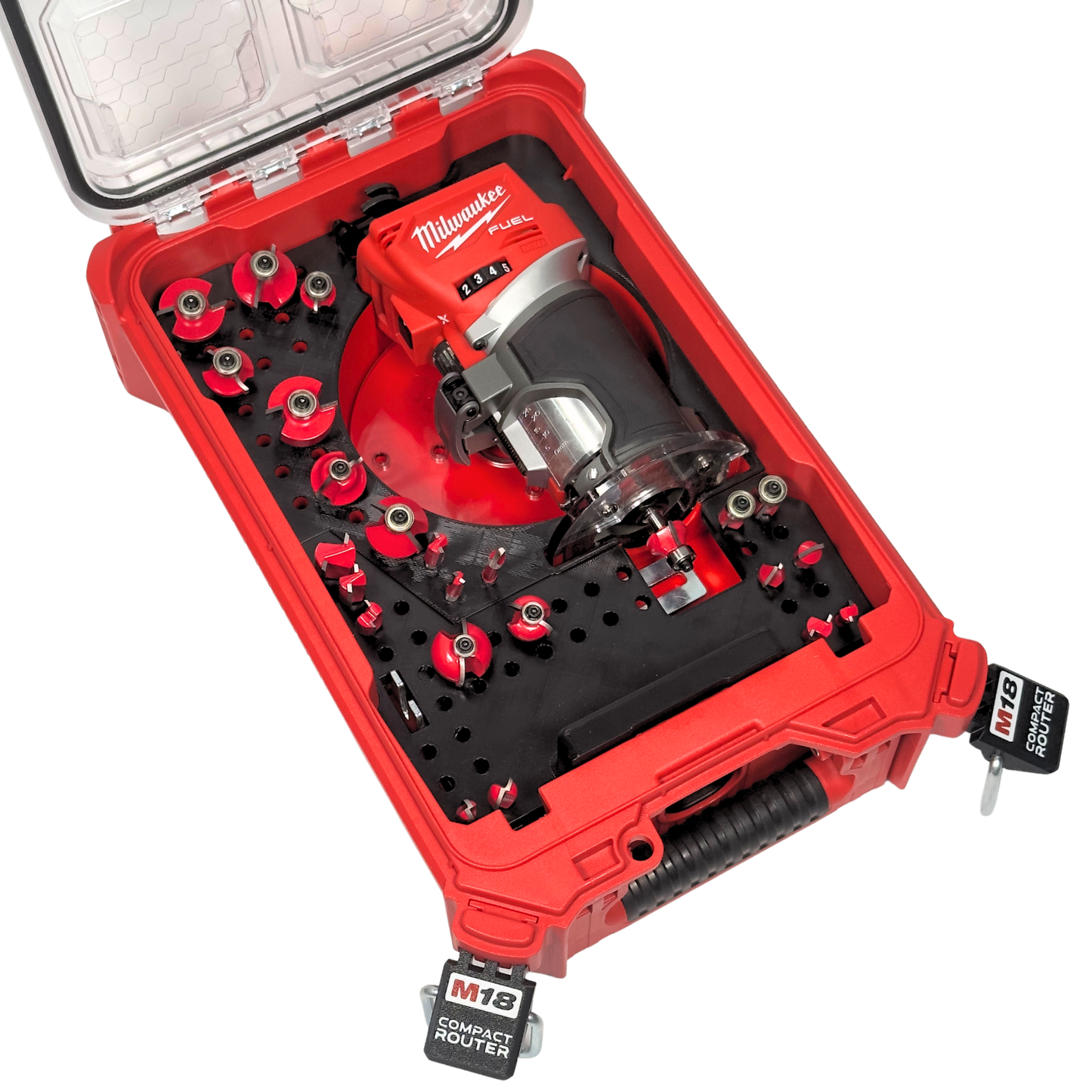 M18 Compact Router Insert | Small Parts Organizer