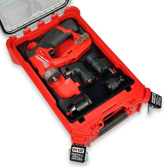 Ultimate M12 Install Drill/Driver Organization Kit - Box