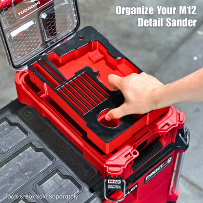 M12 Detail Sander Insert | Small Parts Organizer