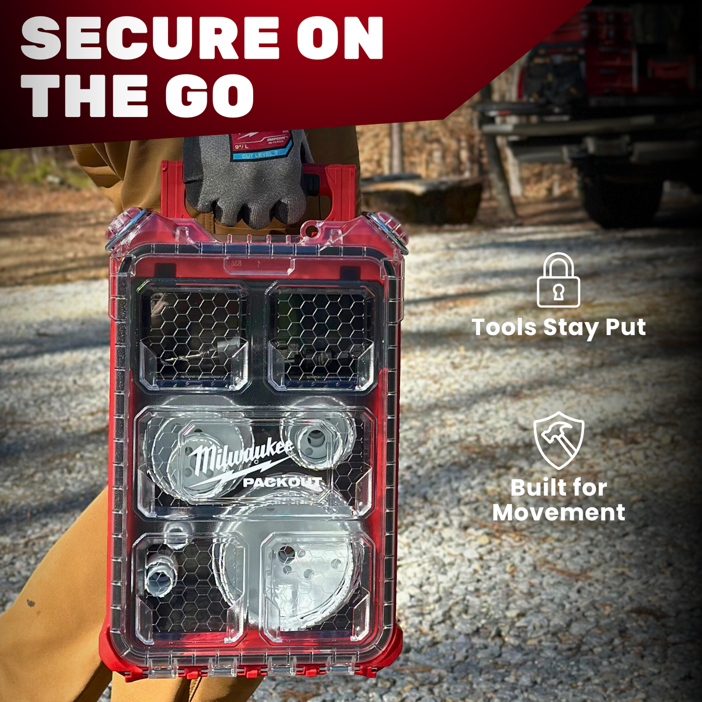 Hole Saw 21 pc Organization Kit - Packout Box