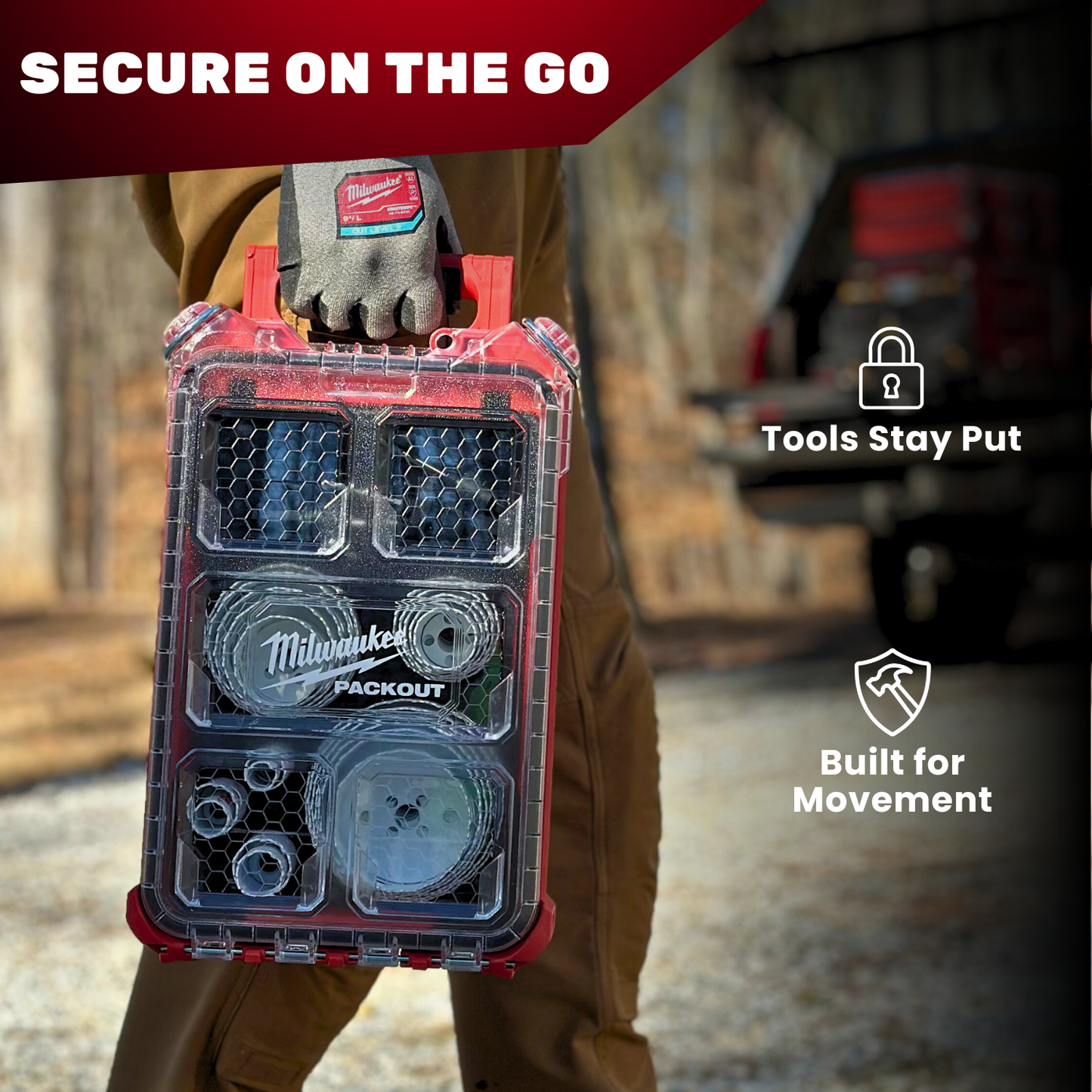 Hole Saw 28 pc Organization Kit - Packout Box