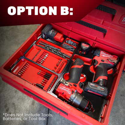 PACKOUT M12 Drill/Driver Organization Kit - Drawers