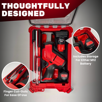 PACKOUT M12 FUEL Hackzall Reciprocating Saw Kit - Box