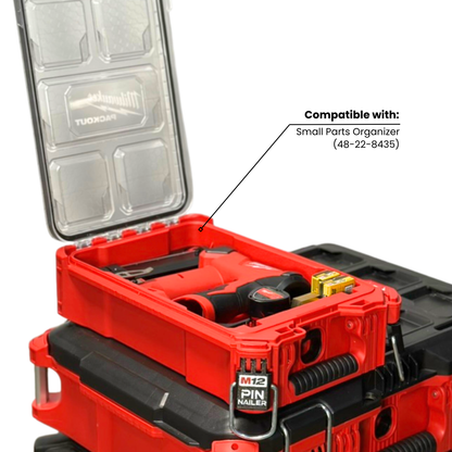 M12 Pin Nailer Custom Packout Insert | Small Parts Organizer