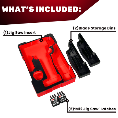 M12 Jig Saw Organization Kit - Packout Box