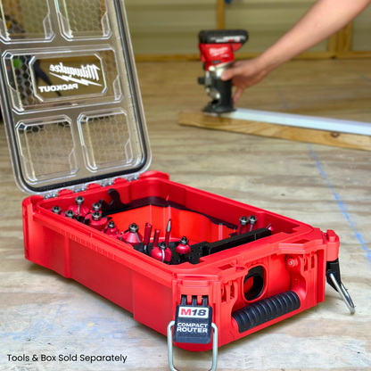 M18 Compact Router Insert | Small Parts Organizer