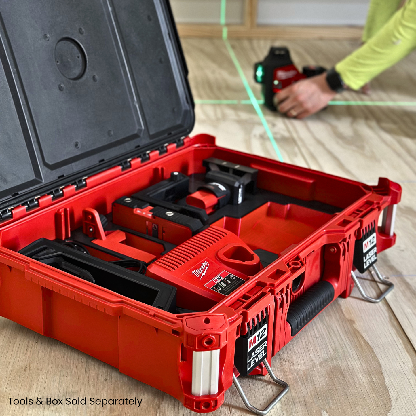 M12 Laser Level 3-Plane Insert | Medium Tool Box