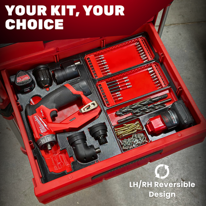 M12 Install Drill/Driver Organization Kit - Drawers