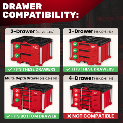 PACKOUT M12 FUEL Hackzall Reciprocating Saw Kit - Drawers
