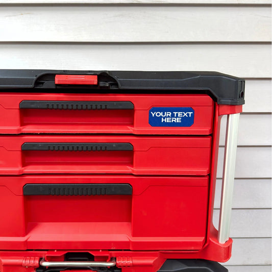 Custom Smaller Drawer Labels
