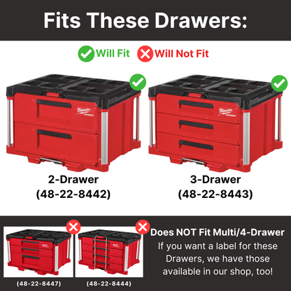 Custom Larger Drawer Labels