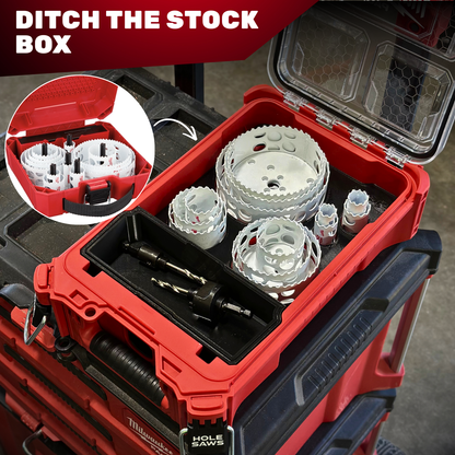 Hole Saw 21 pc Organization Kit - Packout Box