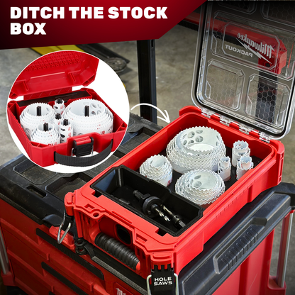 Hole Saw 28 pc Organization Kit - Packout Box