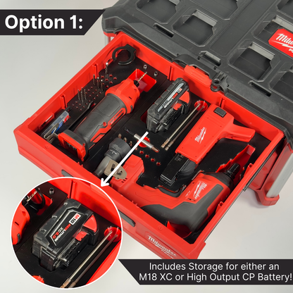 M18 Drywall Tools Custom Packout Insert | Drawers