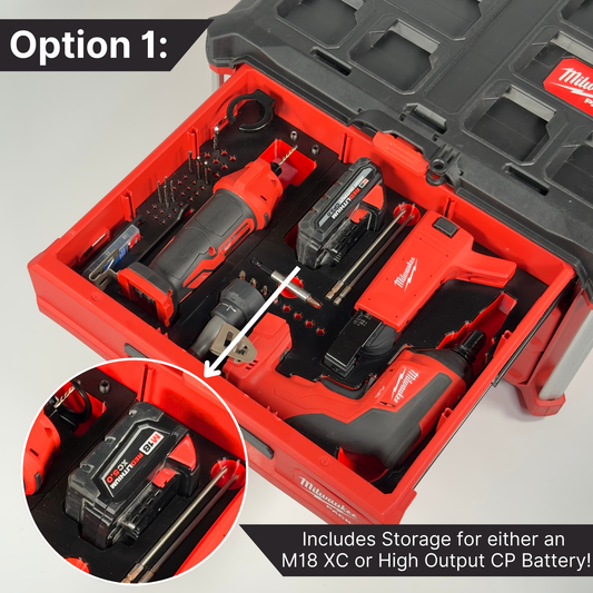 M18 Drywall Tools Custom Packout Insert | Drawers