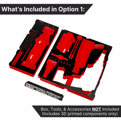 M18 Drywall Tools Custom Packout Insert | Drawers