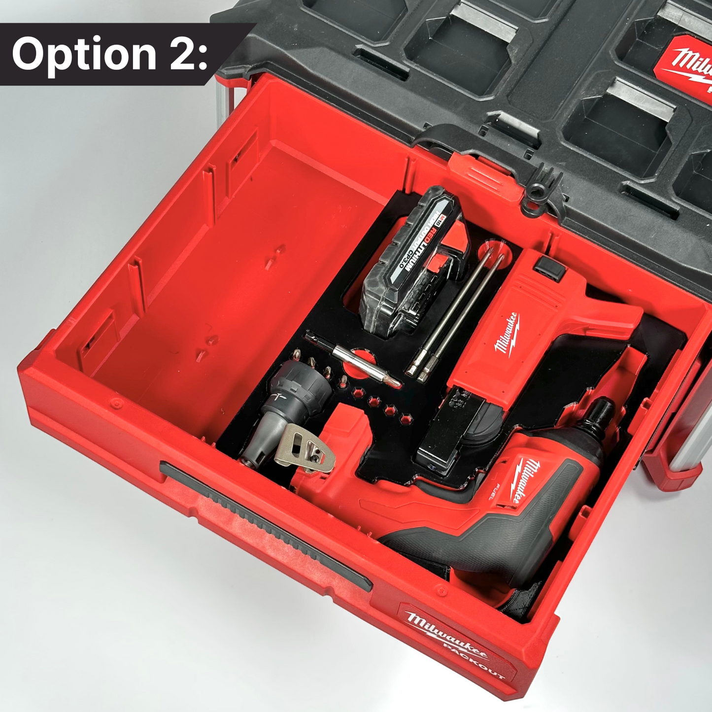 M18 Drywall Tools Custom Packout Insert | Drawers