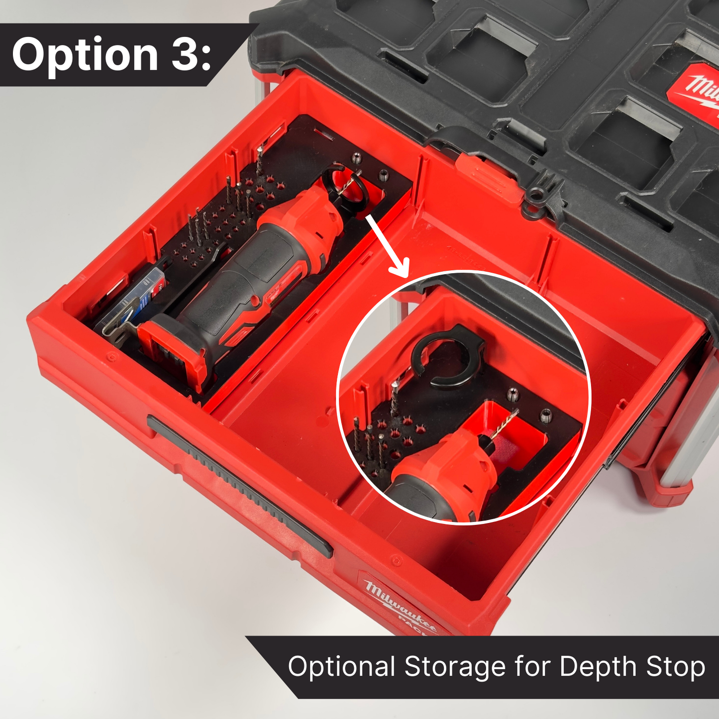 M18 Drywall Tools Custom Packout Insert | Drawers